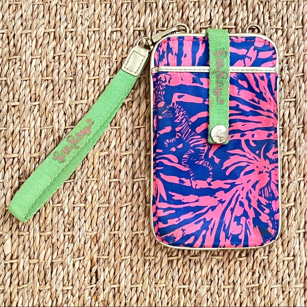 LILLY PULITZER WALLET/WRISTLET/CROSSBODY